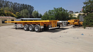 Hydraulic Cheap Container 53 Foot Flatbed Trailer