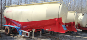 50t V Type Pneumatic Dry Bulk Cement Tanker