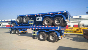Shipping Container Custom Flat Bed Utility Trailer