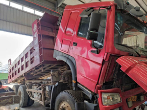2015 6x4 10 Wheels Used Tri Axle Dump Truck