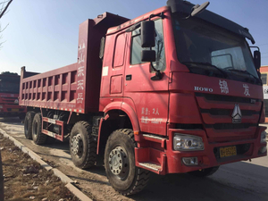 336hp Howo Diesel Used Medium Duty Dump Truck