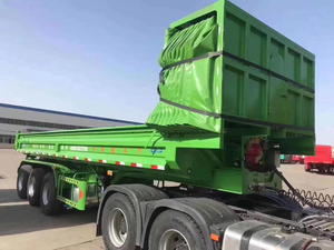Mineral Transport Cargo Enclosed Dump Trailer