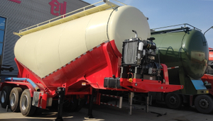 Bulk Cement Tanker Semi Trailer