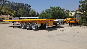 20' 40' Container Tipper Trailer 